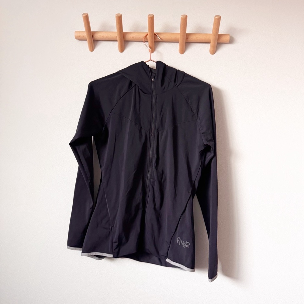 Fabletics Black Zip-Up Hoodie